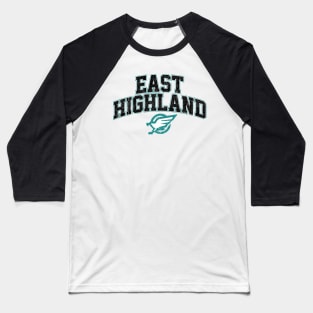 East Highland High School (Variant) Baseball T-Shirt